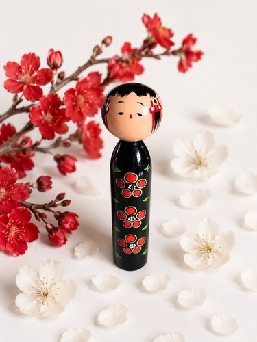 Vintage kokeshi doll japan - vintage,