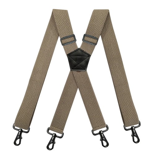 Heavy duty elastic suspenders - heavy,