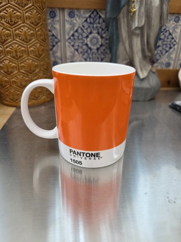 Pantone orange colour mugs - orange,