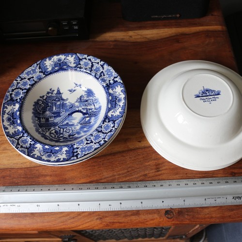 Olde alton ware blue - alton,