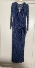 Lace evening dress size 14