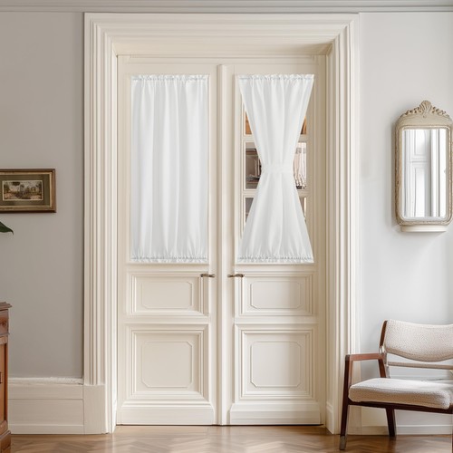 Non see through - french, door