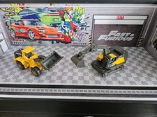 2x Majorette Volvo Excavator