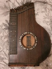 Old Zither Harp Johann
