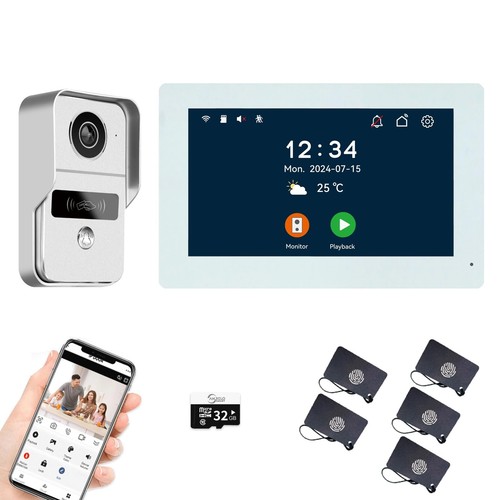 Wired video doorbell apartment - wired,