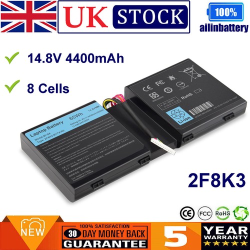 Laptop battery 2f8k3 for dell - laptop,
