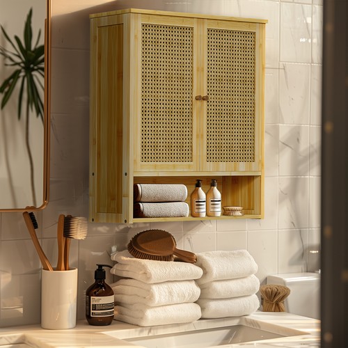 Shelf double door bathroom - 3,