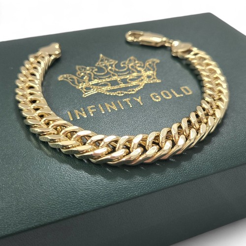 Mens 9ct gold - 9ct, 10mm