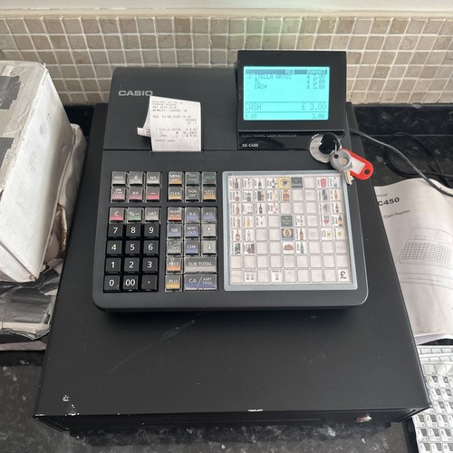Casio c450 electronic cash - casio, se-c450