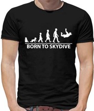 Born To Skydive Mens T-Shirt -
