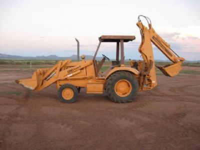 Case 580 super backhoe - k,