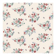 Cath Kidston Clifton Wallpaper Floral Cream