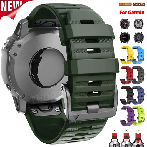 Quick fit watch strap silicone - quick,