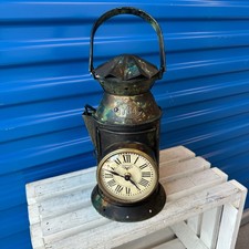 Hand Crafted Lantern Style Table or Wall Clock by Alma Artte –1784 