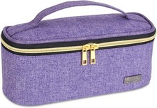 Luxja Nail Varnish Storage Case, Nail Varnish Holder, Nail Polish Bag - Holds 1