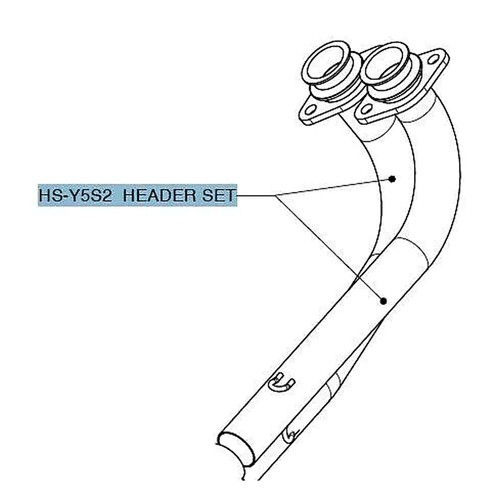 Akrapovic exh header pipe - akrapovic, ss