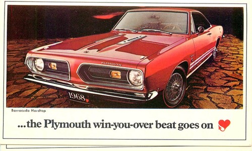 Antique auto 1968 plymouth - antique,