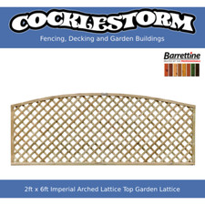 2ft High x 6ft Wide Timber