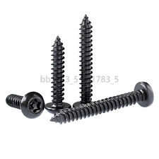 Black 304 Stainless Steel Pin Tamper Torx Button Head Self Tapping Screws