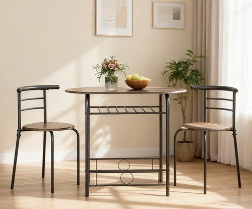 Space saving 3pc oval - space,