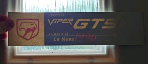 Chrysler viper gts mans - viper, le