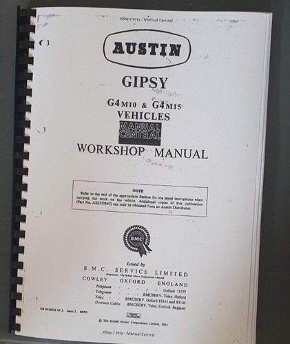 Austin gipsy m10 g4 m15 - m10,