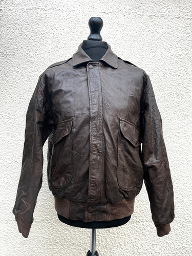 Vintage brown leather - brown,