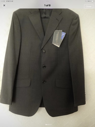Men suit 38r grey - men’s,