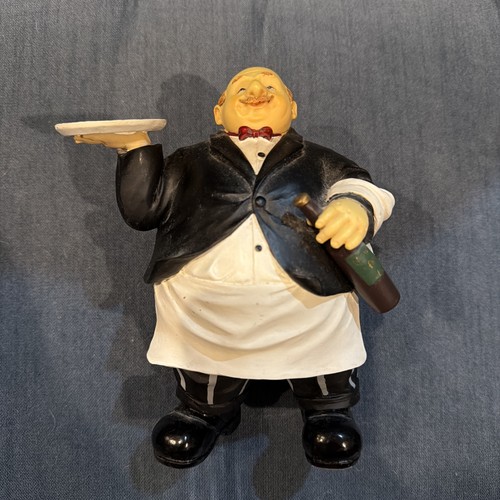 Waiter statue - waiter,