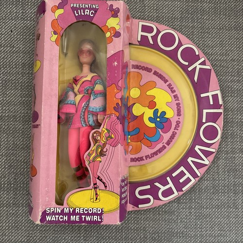 Vintage rock flowers doll - vintage,
