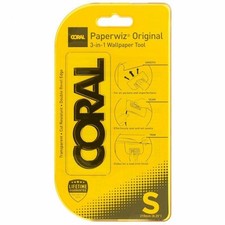 CORAL Paperwiz Wallpaper Tool 3-in-1 Smoother Trimmer Edger Zinsser Walwiz