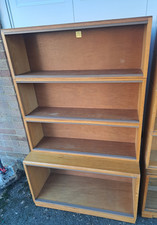 Vintage Simplex Library Bookcase Set of 4