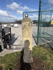 Reclaimed york stone gatepost - reclaimed,