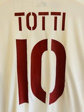 Authentic & Original AS Roma Kappa 03/04 Away Kit. SC. XL. #10 Totti. Legendary.