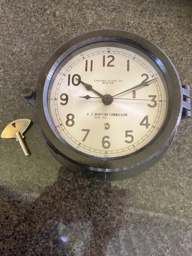 Vintage chelsea clock - 6",