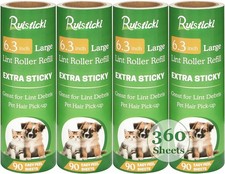 6.3 inch Lint Roller Refills