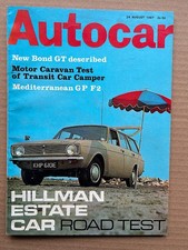 HILLMAN HUNTER ESTATE AUTOCAR
