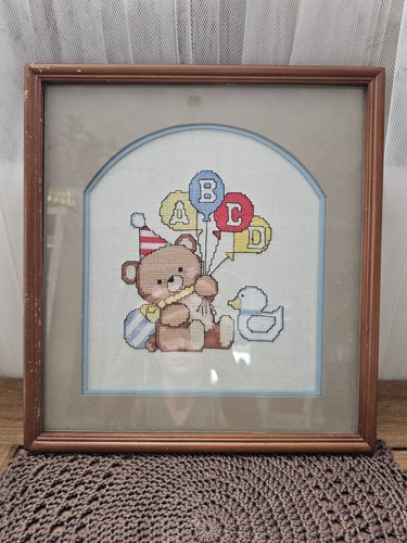 Vintage framed cross - framed,