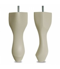 41" Small Chaise Longue Lounge Sofa Chair Seat Black Pimlico Fabric Queen Anne