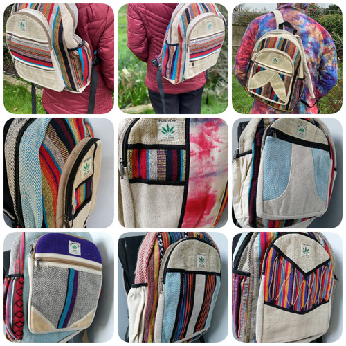 Himalayan hemp backpack