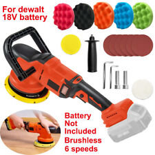 For Dewalt 18V 6 Speed Orbital Polisher Cordless Brushless Car Polisher Machine
