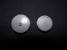 Protar Italeri, 1/9 Resin Steel & Aluminium Wheel Hubs For Motorcycle Model Kits