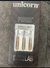 Unicorn Purist John Lowe Golden Darts 21g 90% Tungsten (Barrels Only)
