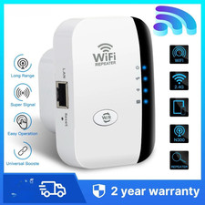 WiFi Signal Extender Range Repeater Booster Internet Amplifier 300Mbps EU Plug