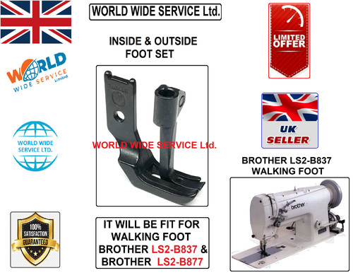 Brother ls2 b837 walking foot - brother,