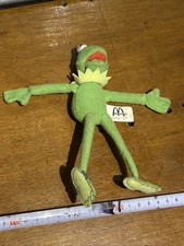 Macdonalds Kermit The Frog Soft Toy Vintage 2002 Jim Henson D4