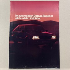 DATSUN 1982 / brochure 8p DE /