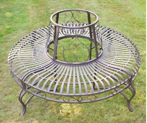 Wrought iron style round - wrought,