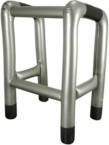 Inflatable zimmer frame - inflatable,