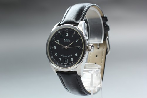 Oris classic date 7505 black - oris,